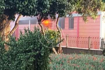  Incendio en las instalaciones abandonadas de la Escuela Infantil de Las Remudas (Foto TA)